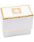 Gold-Tone Imitation Pearl Mesh Cuff Boxed Bracelet - фото #2