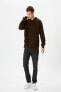 Фото #1 товара Kahverengi Erkek Sweatshirt 4WAM70487MK