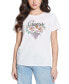 ფოტო #1 პროდუქტის Women's Embellished Grape Vine Logo T-Shirt