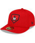 ფოტო #1 პროდუქტის Men's Red Washington Nationals 2022 Clubhouse Alternate Logo Low Profile 59FIFTY Fitted Hat