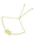 ფოტო #1 პროდუქტის Cubic Zirconia Butterfly Adjustable Bolo Bracelet in Sterling Silver (Also in 14k Gold Over Silver or 14k Rose Gold Over Silver)