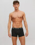 Фото #6 товара Jack & Jones 2 pack trunks in black