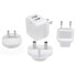 Фото #1 товара StarTech.com Dual-port USB wall charger - international travel - 17W/3.4A - white - Indoor - AC - 5 V - White