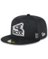 Фото #1 товара Men's Black Chicago White Sox 2024 Clubhouse 59FIFTY Fitted Hat