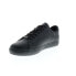 Фото #4 товара Lacoste Powercourt 1121 1 SMA Mens Black Leather Lifestyle Sneakers Shoes
