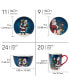 Фото #4 товара Santa's Secret 16 Pc. Dinnerware Set, Service for 4