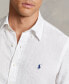 Фото #7 товара Men's Classic-Fit Linen Shirt