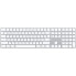 Фото #3 товара Apple Magic Keyboard with Numeric Keypad - Keyboard - QWERTY - Silver, White