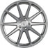 Barracuda Project 2.0 silver brushed - DS5 9.5x19 ET42 - LK5/112 ML73.1