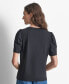 ფოტო #2 პროდუქტის Women's New York Girl Graphic Crewneck Top