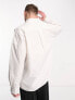 Фото #3 товара COLLUSION drop shoulder oversized shirt in white