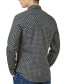 ფოტო #4 პროდუქტის Men's Foulard-Print Long-Sleeve Shirt