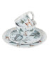 Фото #3 товара Winter's Frost 16 Pc. Dinnerware Set, Service for 4