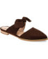 ფოტო #2 პროდუქტის Women's Telulah Bow Slip On Flat Mules