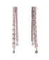 ფოტო #3 პროდუქტის Faux Stone Signature Charm Tennis Earrings