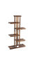 6 Tier Garden Wooden Shelf Storage Plant Rack Stand