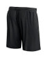 Фото #3 товара Men's Black Utah Jazz Post Up Mesh Shorts