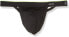 Men's 2(X)Ist Sliq Microfiber Black Thong Size Small 182222