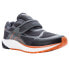 Фото #2 товара Propet Propet One Strap Walking Mens Black, Orange Sneakers Athletic Shoes MAA0