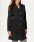 Фото #3 товара Womens Single-Breasted Wool Blend Coat