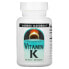 Фото #1 товара Source Naturals, Vitamin K, 500 mcg, 200 Tablets
