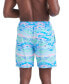 ფოტო #2 პროდუქტის Men's Oh Buoy 2N1 Geo Gradient Printed Volley 7" Swim Shorts