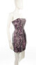 BCBGMaxazria Womens Lavender Strapless Cocktail Short Mini Dress Size 0