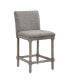 Фото #1 товара Abbott 26" Spindle Counter Stool with Frame and Faux Leather