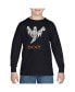 ფოტო #2 პროდუქტის Child Halloween Ghost - Boy's Word Art Long Sleeve T-Shirt