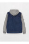Фото #3 товара Демисезонная детская джинсовая куртка с капюшоном LC WAIKIKI Kids 100% хлопок