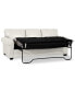 Фото #8 товара Orid 84" Queen Leather Roll Arm Sleeper, Created for Macy's