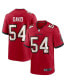 Фото #1 товара Men's Lavonte David Red Tampa Bay Buccaneers Game Jersey