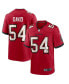 Men's Lavonte David Red Tampa Bay Buccaneers Game Jersey