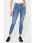 Фото #5 товара Women's Winifred Skinny Cargo Denim Pant