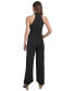 Фото #2 товара Комбинезон женский Calvin Klein с запахом пояса и широкими брюками
