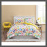 Фото #4 товара Twin Crayola Splatter Comforter Set White