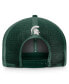 Фото #4 товара Men's Green, Black Michigan State Spartans Origins Trucker Adjustable Hat