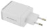 Фото #4 товара Mobiparts Wall Charger Dual USB 2.4A White - Indoor - AC - 5 V - White