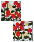 Фото #1 товара 'Meadow I/II' 2 Piece Floral Canvas Wall Art Set, 20x20"