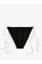 Фото #4 товара Brazilian Bikini Altı Yanları Bağlama Detaylı Basic Normal Bel