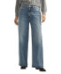 Фото #1 товара Women's 90s Baggy Mid Rise Wide Leg Jeans