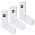 DC SHOES ADYAA03189 crew socks 3 units