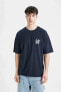 Фото #8 товара Erkek T-shirt C4082ax/nv239 Navy