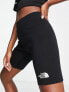 Фото #5 товара The North Face Interlock cotton legging shorts in black