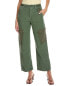 Mother Denim The G.I. Jane Greaser Nerdy On The Double Cargo Jean Women's Green