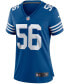Фото #3 товара Women's Quenton Nelson Royal Indianapolis Colts Alternate Game Jersey