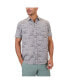 Фото #1 товара Men's One-Pocket Sun Protection Button Down Shirt