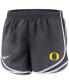 Women's Anthracite Oregon Ducks Team Tempo Performance Shorts