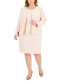 Plus Size Cardigan Jacket & Sheath Dress