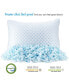 Фото #13 товара Memory Foam Gel Infused Reversible Cooling 2-Pack Pillow, Standard/Queen